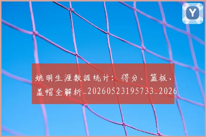姚明生涯数据统计:得分、篮板、盖帽全解析_20260523195733_20260703232909