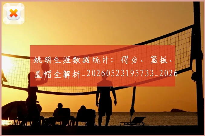 姚明生涯数据统计：得分、篮板、盖帽全解析_20260523195733_20260720192114